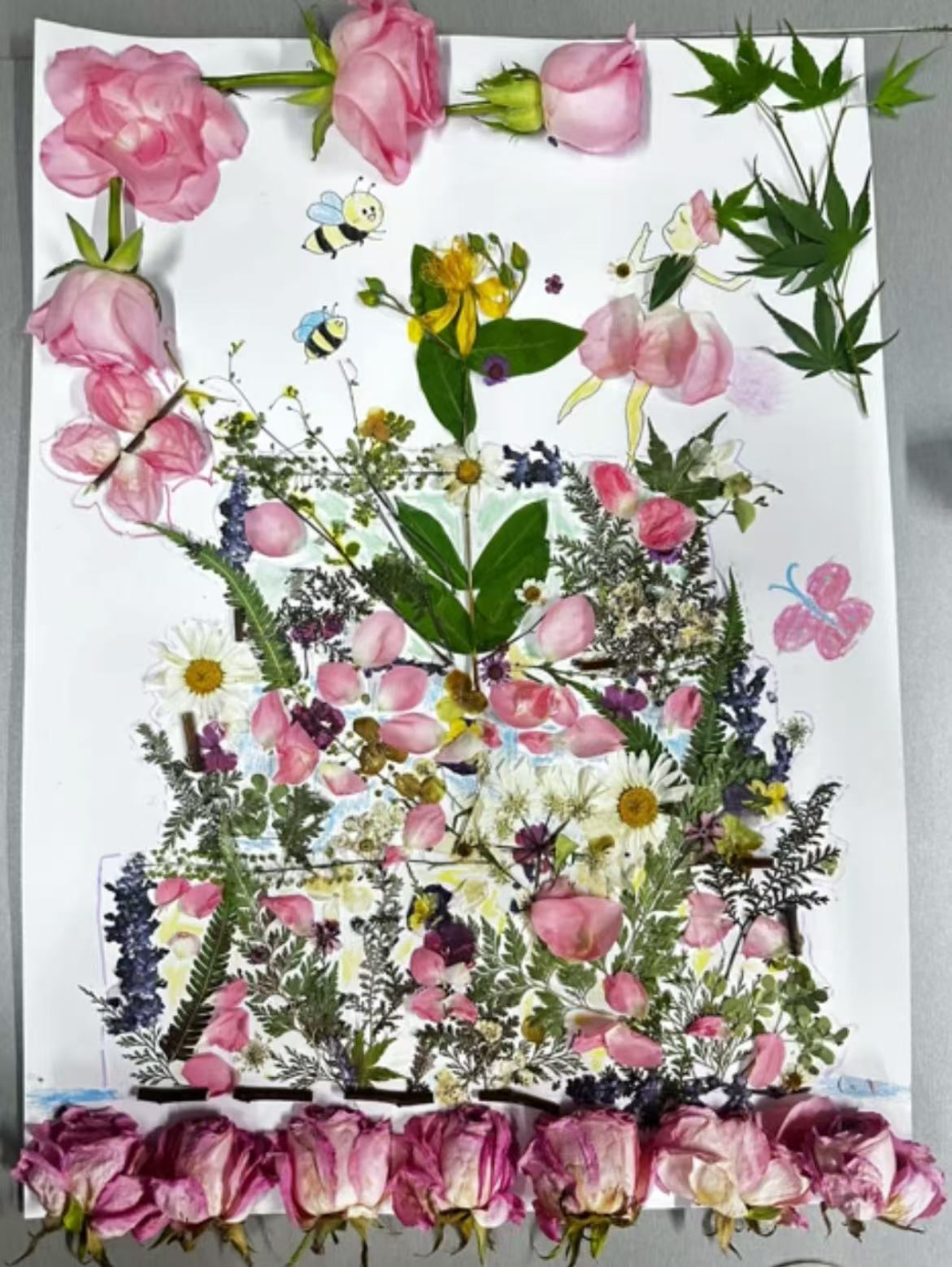 桌子上放着许多花AI 生成的内容可能不正确。